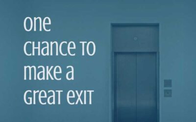 One chance to make a great exit